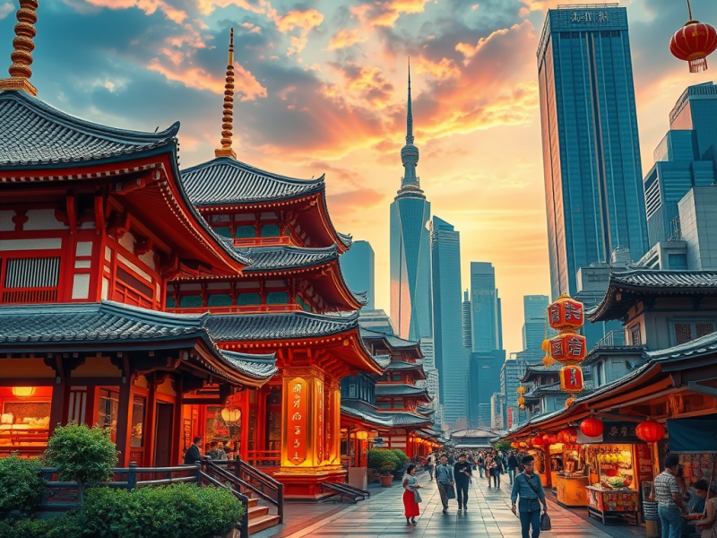 Exploring East Asia: Cultures, Cuisine, and&nbsp;Modernity