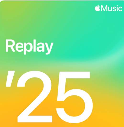 Top Artist Apple Replay’25 (15 –&nbsp;12)