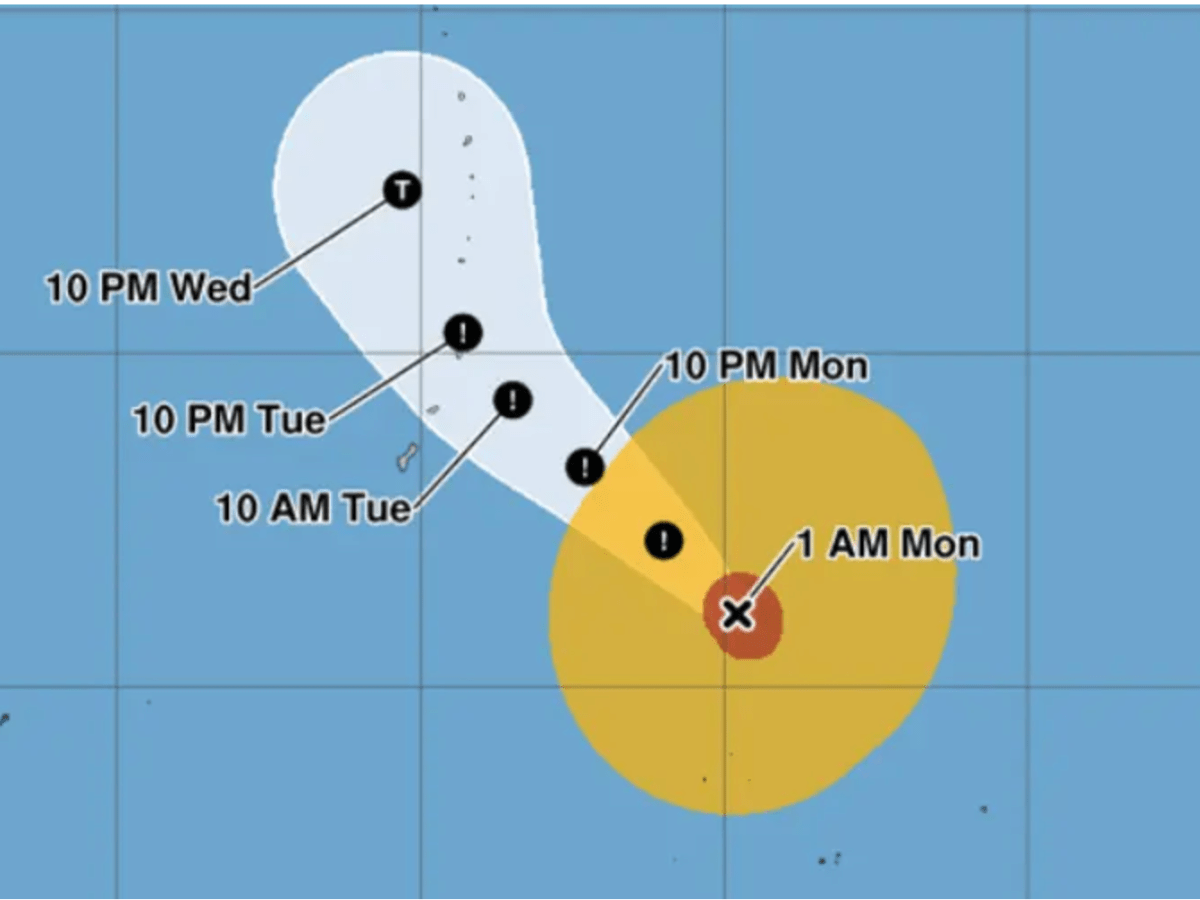 Super Typhoon Sinlaku now tracking towards&nbsp;Saipan